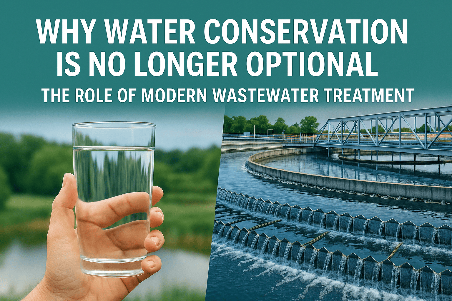 Why Water Conservation is No Longer Optional: The Role of Modern Wastewater Treatment