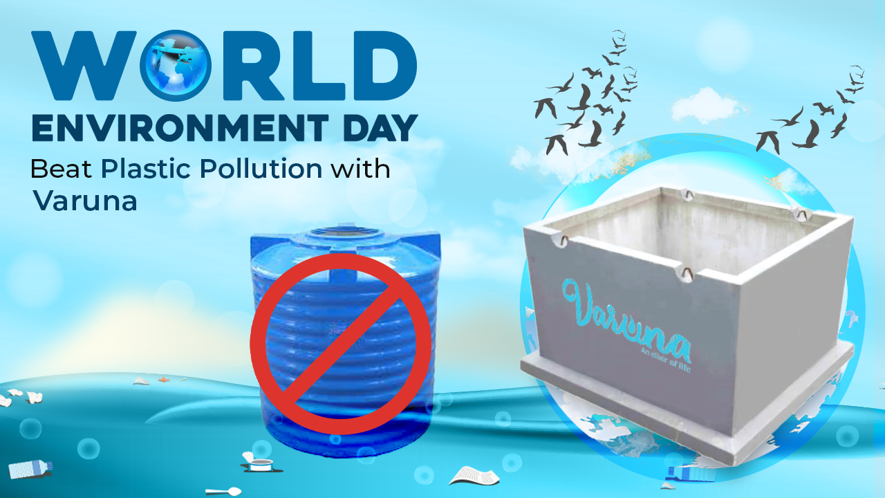Beat Plastic Pollution with RCC Precast Water Tanks | World Environment Day 2025