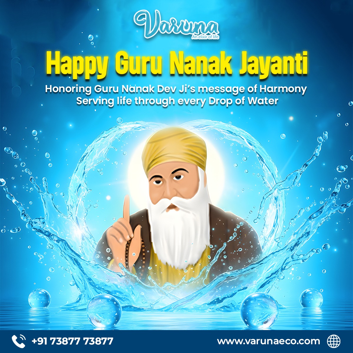 Honoring Guru Nanak Dev Ji’s Teachings | Varuna Eco Mission