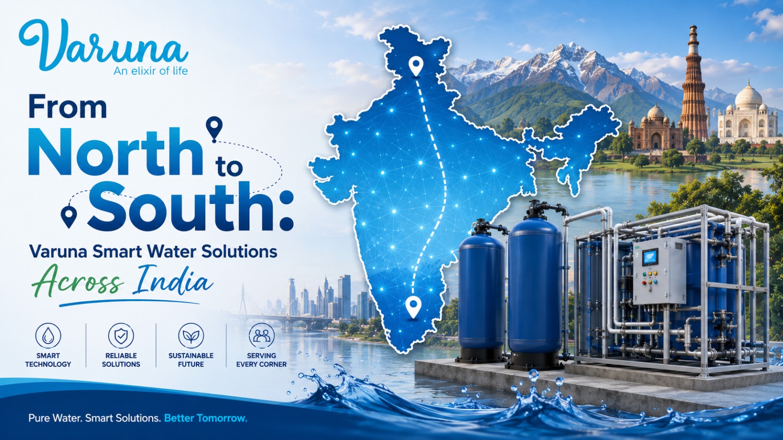 From North to South: Varuna Smart Water Solutions Across India