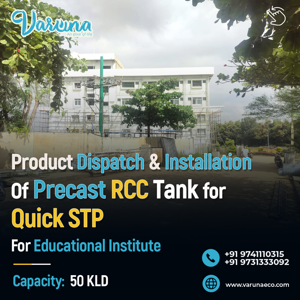 50 KLD Quick STP Commissioned for Educational Campus