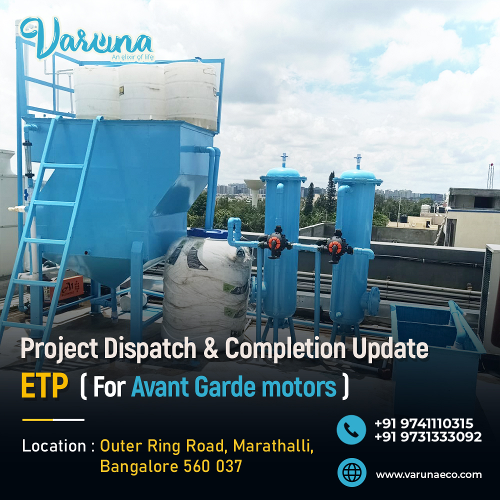 ETP for Automotive Industry | Avant Garde Motors Wastewater Treatment by Varuna
