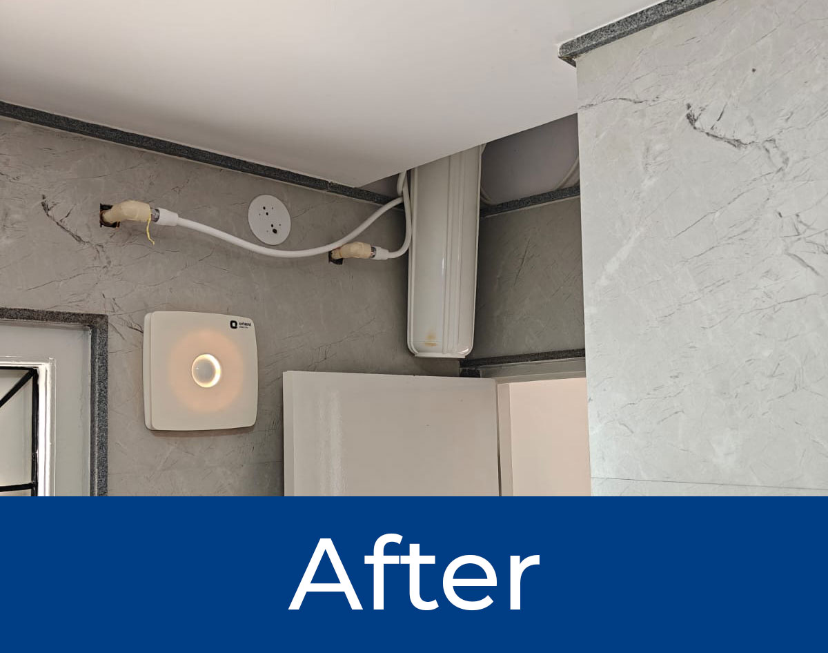 Bathroom Hard Water Softener Installation at Mountain Mist Apartment, Bengaluru