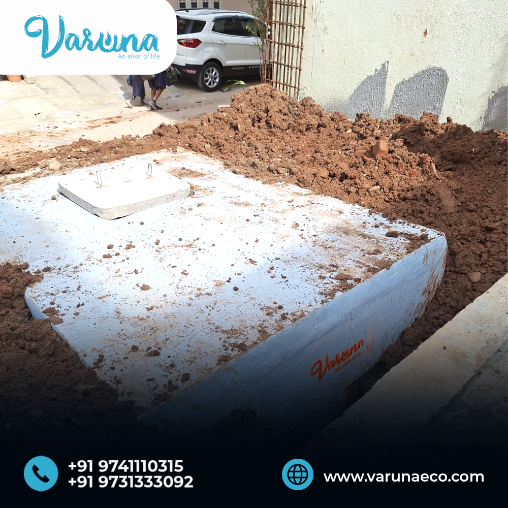 8 KL Precast RCC Water Tank Installation for Residential Property