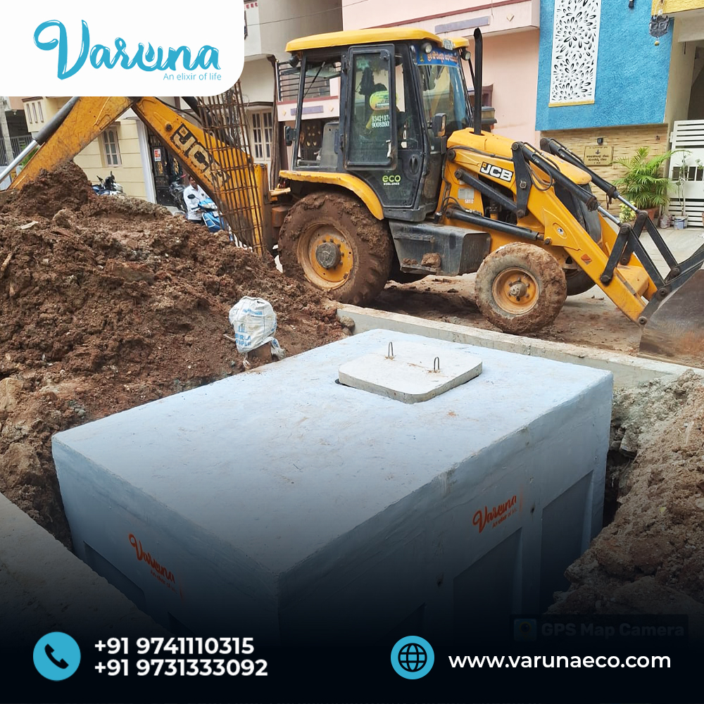 8 KL Precast RCC Water Tank Installation for Residential Property