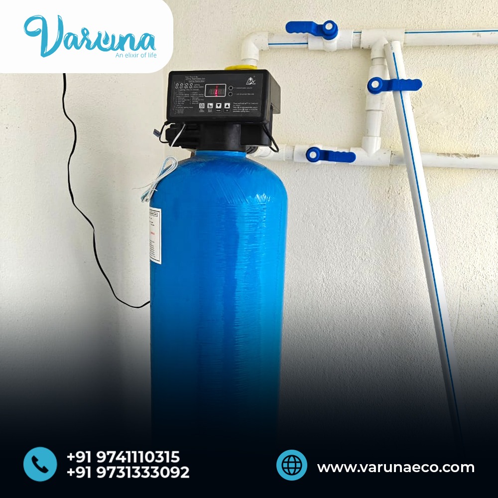 Automatic Water Softener Installation for Homes | Hard Water Treatment by Varuna