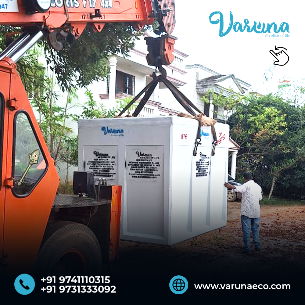 5 KLD Capacity Modular Precast RCC Tank Installed in JIGANI