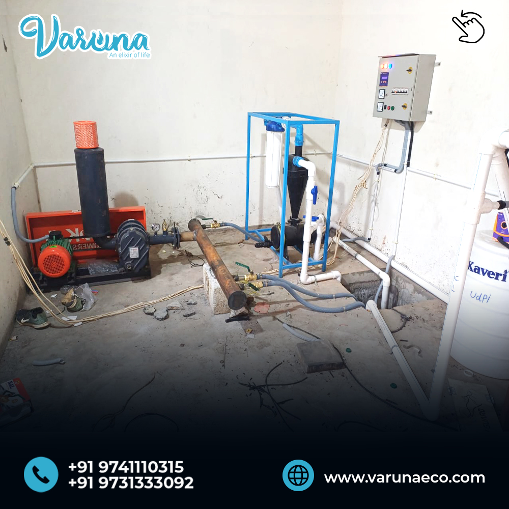 10 KLD SBR Sewage Treatment Plant Installed at Taluka Office | Varuna’s Sustainable STP Solution