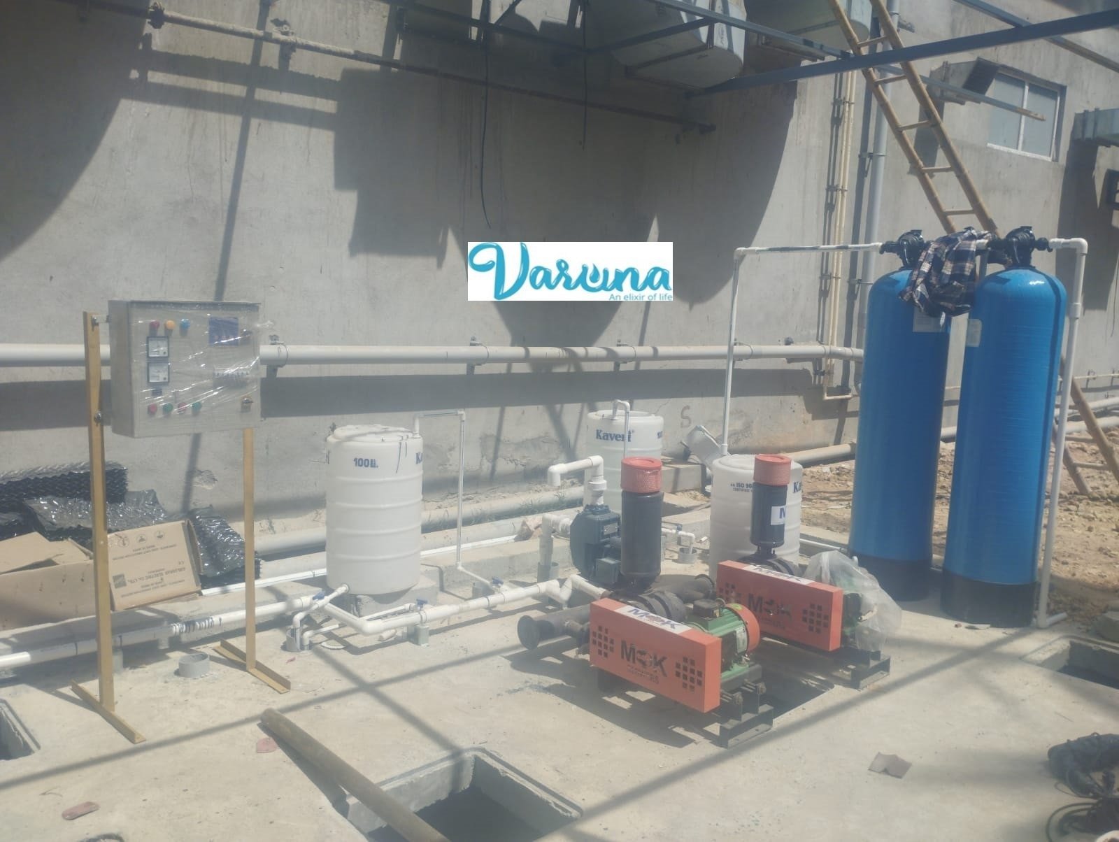 Automatic Packaged Effluent Treatment Plant with MBBR Technology