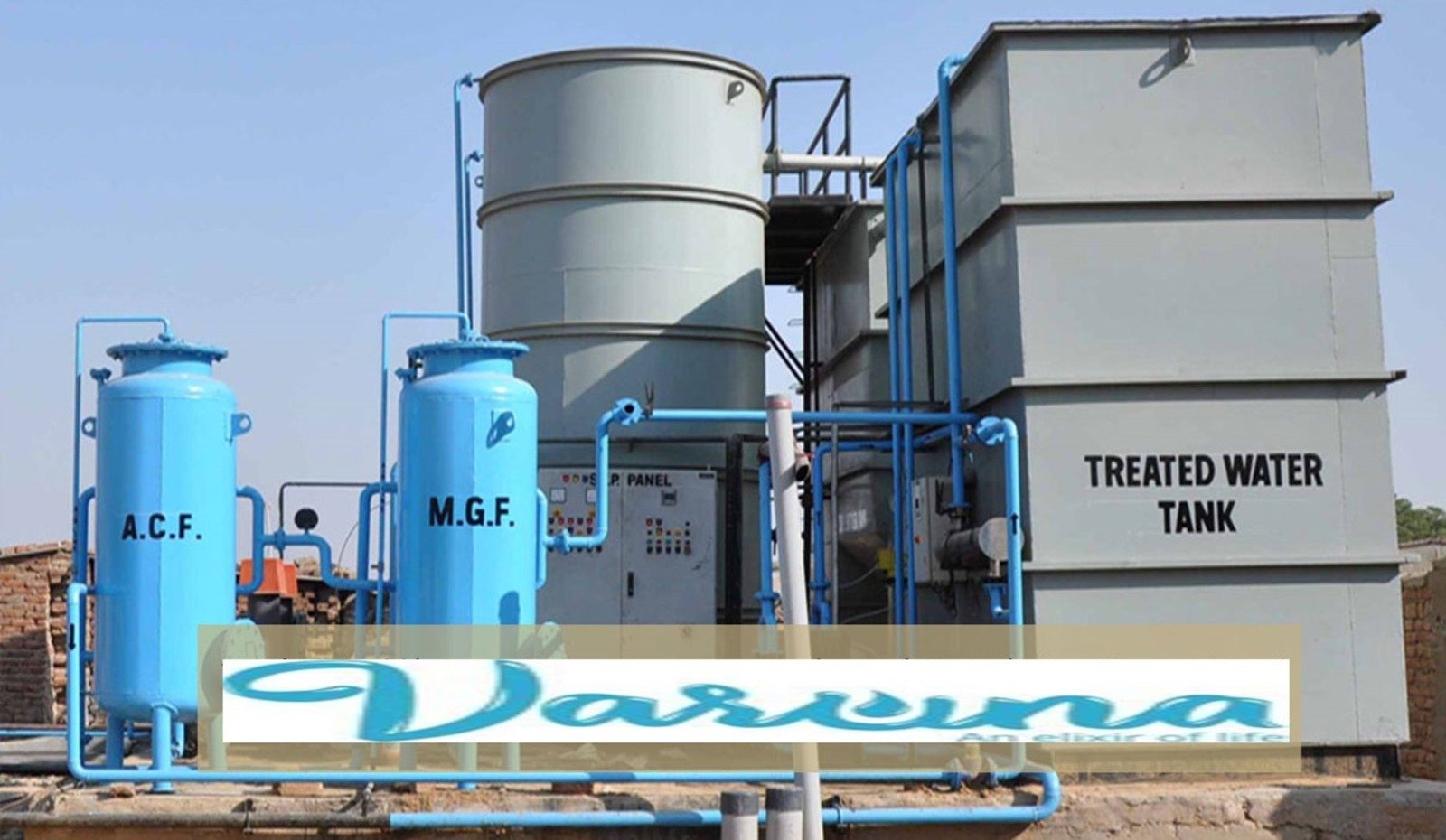Automatic Packaged Effluent Treatment Plant with MBBR Technology